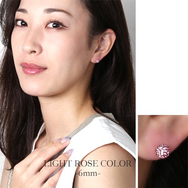 ピアス 金属アレルギー対応 セカンドピアス 誕生日 プレゼント チタン キャッチ クリスタルボール[両耳販売] |  | 06