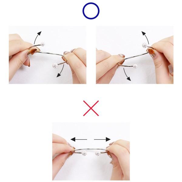 [20%OFFクーポン利用で￥4,840]ブレスレット 金属アレルギー対応 バングル 誕生日 プレゼント ステンレス316L バングル クリスタルボール |  | 12