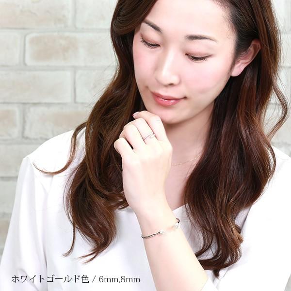 [20%OFFクーポン利用で￥4,840]ブレスレット 金属アレルギー対応 バングル 誕生日 プレゼント ステンレス316L バングル クリスタルボール |  | 08