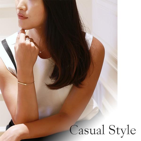 [20%OFFクーポン利用で￥5,720]ブレスレット 金属アレルギー対応 テニスブレス 誕生日 プレゼント ステンレス316L ブレス 17.5cm キュービック |  | 04