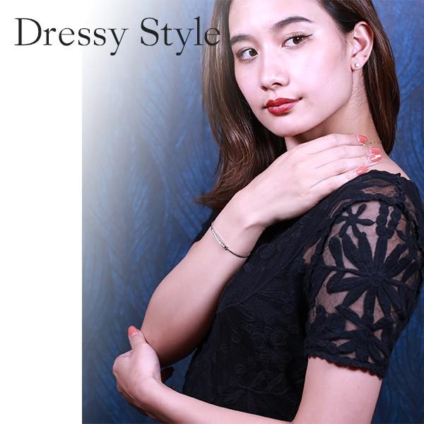 [20%OFFクーポン利用で￥5,720]ブレスレット 金属アレルギー対応 テニスブレス 誕生日 プレゼント ステンレス316L ブレス 17.5cm キュービック |  | 05