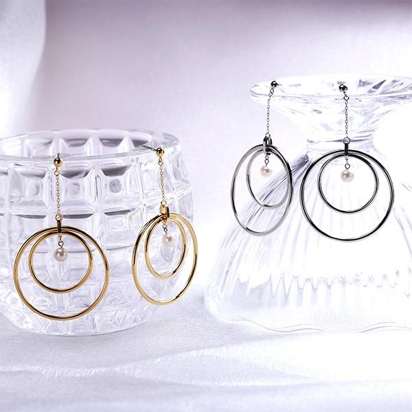 ペンダントトップ 金属アレルギー対応 ステンレス316L 淡水パール |  | 07