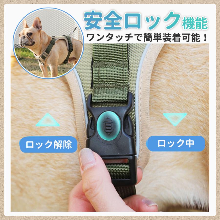 犬 ハーネス おしゃれ 脱げない 簡単装着 小型犬 中型犬 大型犬 犬用