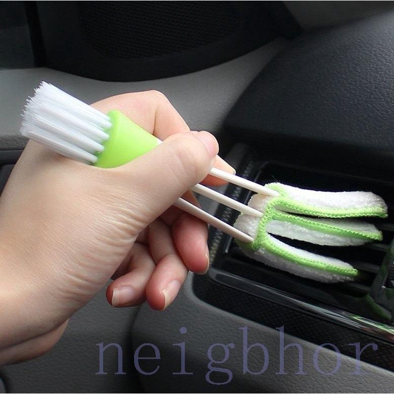 掃除用ブラシ お掃除ブラシ カーエアコン 吹き出し口 吹出口 ソフトブラシ ダブルヘッド 清掃 掃除 お掃除 埃 ホコリ ほこり 便利グッズ 便利雑貨 Nebor 0555junfh Neighbor 通販 Yahoo ショッピング
