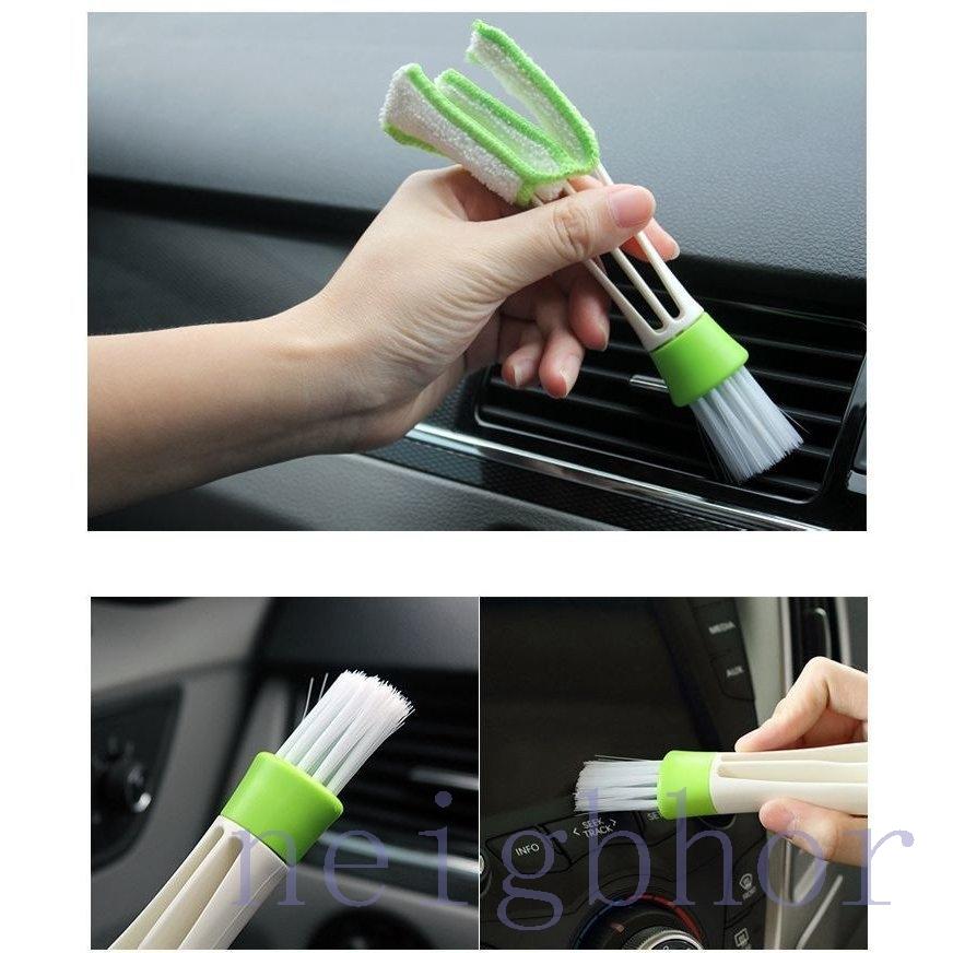 掃除用ブラシ お掃除ブラシ カーエアコン 吹き出し口 吹出口 ソフトブラシ ダブルヘッド 清掃 掃除 お掃除 埃 ホコリ ほこり 便利グッズ 便利雑貨 Nebor 0555junfh Neighbor 通販 Yahoo ショッピング