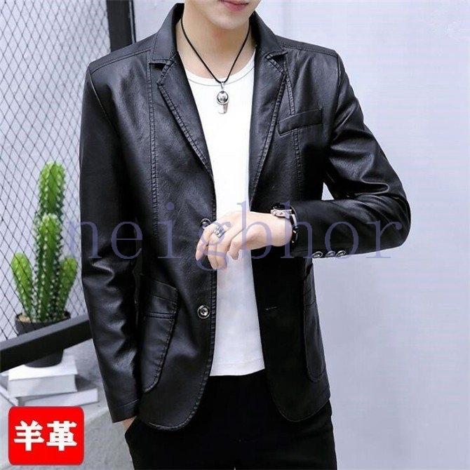 レザージャケット ジャケット メンズジャケット ジャンパー 羊革 上着 柔軟 上質 メンズ 高級 秋 冬 冬服 冬物 メンズファッション 男性 紳士 Mpy 007 Nebor 1070bdfqa Neighbor 通販 Yahoo ショッピング