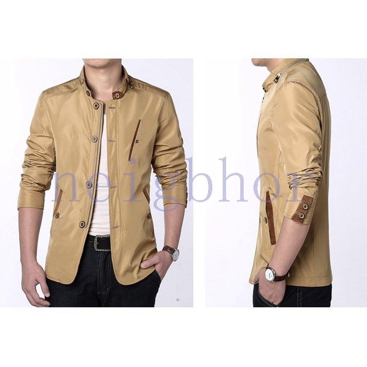 Web限定カラー ジャケット アウター 春秋 新作 メンズジャケット コート 紳士用 メンズトップス メンズファッション 薄型 ジャンバー スリム コーチジャケット サイズ L Www Oroagri Eu