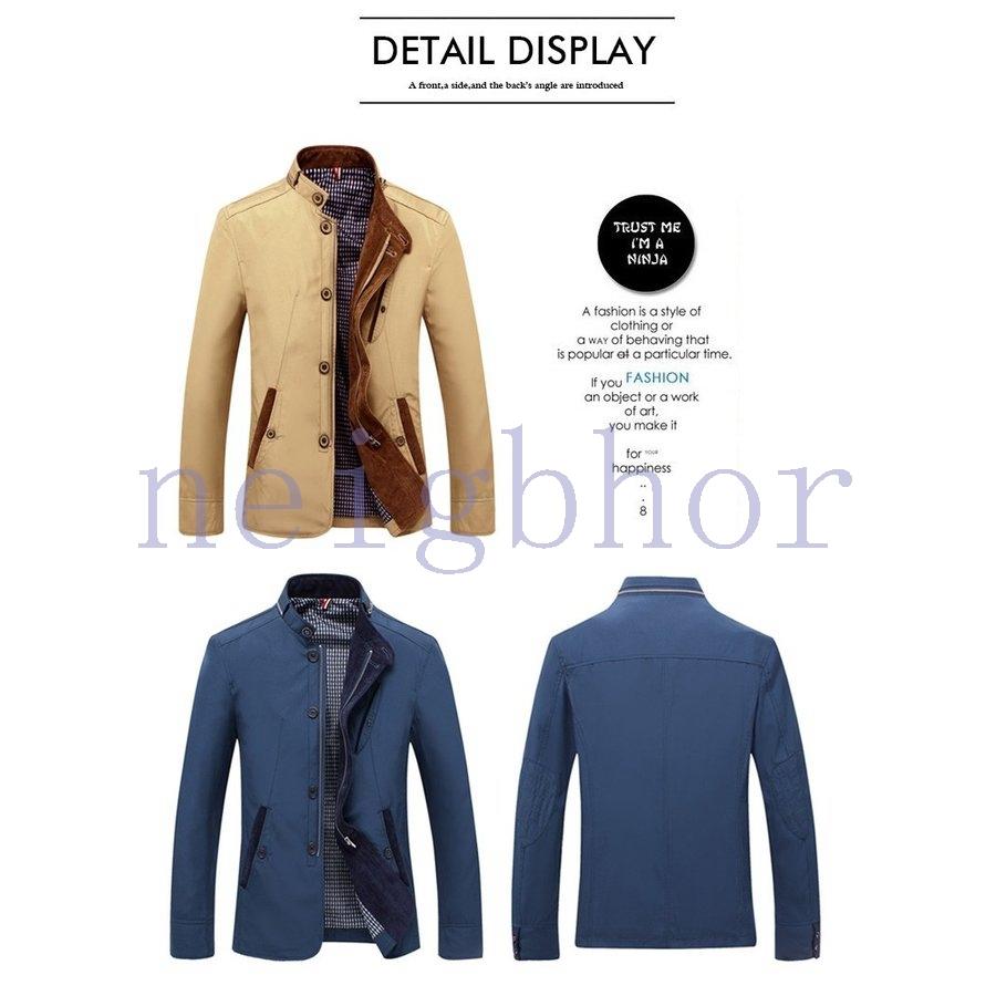 Web限定カラー ジャケット アウター 春秋 新作 メンズジャケット コート 紳士用 メンズトップス メンズファッション 薄型 ジャンバー スリム コーチジャケット サイズ L Www Oroagri Eu