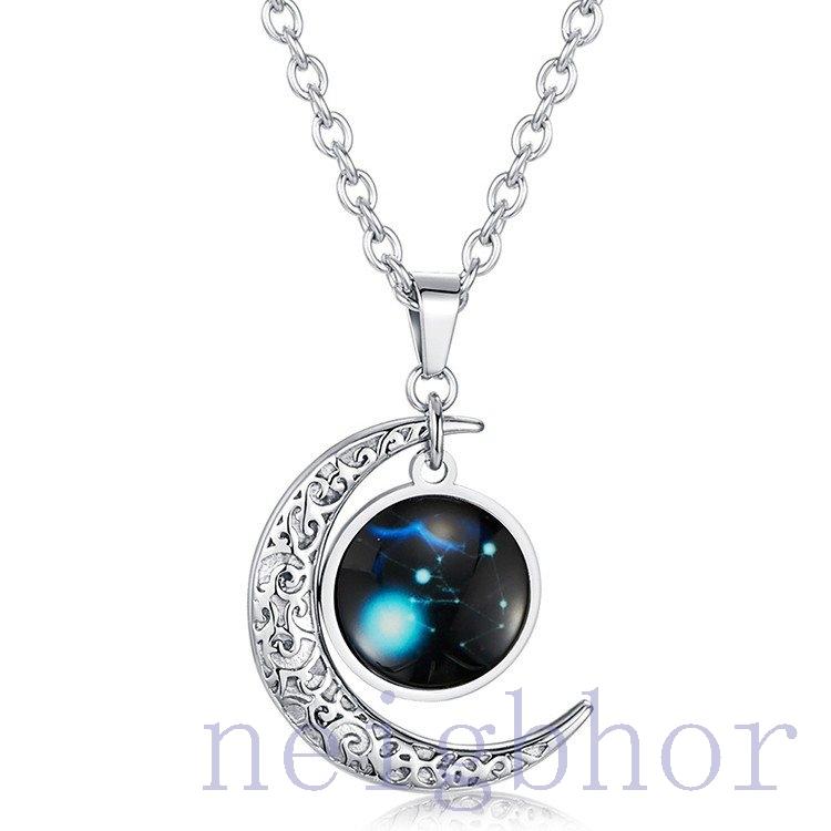 ペンダントトップ ペンダントヘッド ペンダント ネックレス 男女兼用 ストアー 星座 月 星 星空 夜 おしゃれ かっこいい プ 女性 メンズ レディース 男性