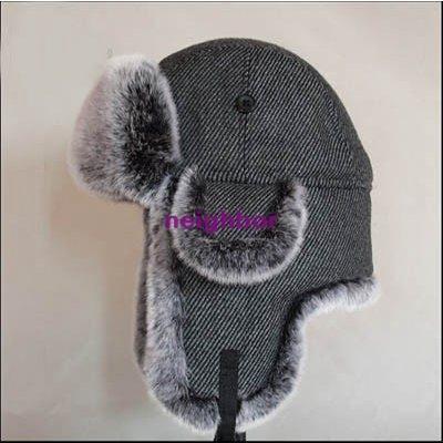 柔らかい 毛皮帽子 メンズ パイロット帽子 キャップ 耳あて付き ロシア帽 迷彩 ファー ボア 防寒 あったかい アウトドア オシャレ 男女兼用 キャップ カラー 写真色