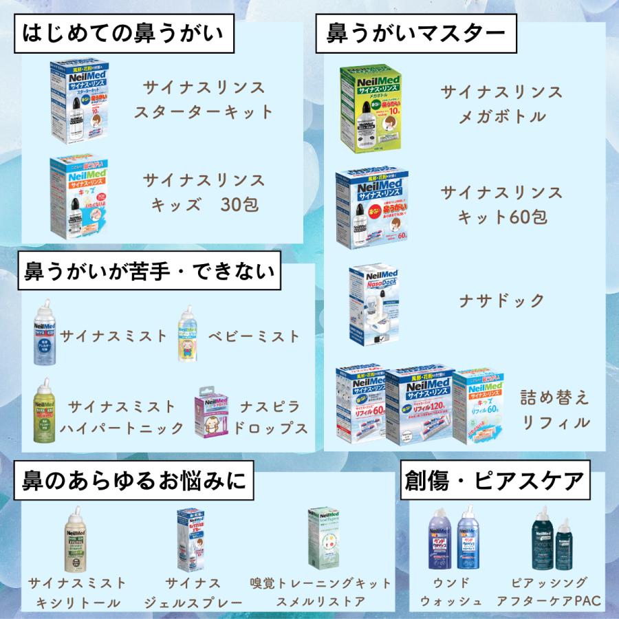 メーカー公式_ベビーミスト（75ml） /鼻うがい 鼻スプレー ノーズスプレー 生理食塩水ミスト 鼻吸引 鼻吸い 風邪予防 ニールメッド｜neilmed-sinus｜09