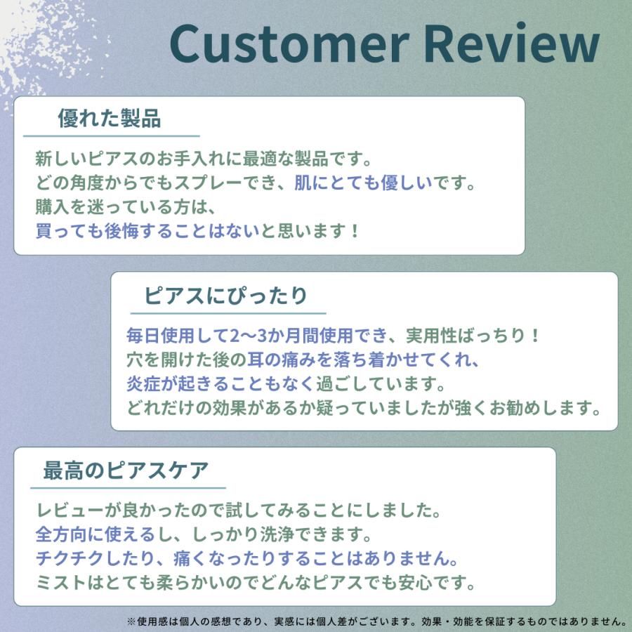 メーカー公式_ピアッシング・アフターケア PAC（ミストタイプ／75ml