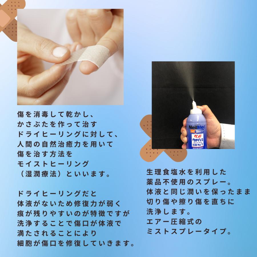 メーカー公式_ウンドウォッシュ ミストタイプ（1本177ml）傷口洗浄