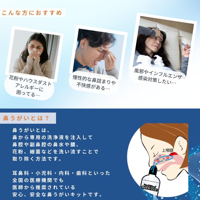 メーカー公式_サイナスリンス キット60包（240ml*60回分） 鼻うがい NeilMed ニールメッド 洗浄ボトル付 鼻洗浄 鼻呼吸 ウイルス対策 | ブランド登録なし | 04