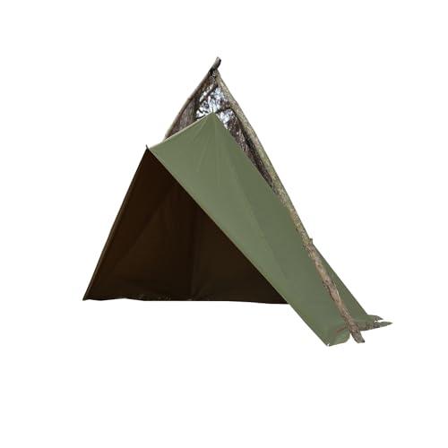 YAJIN CRAFT ティピ型テント グリーン色 ワンポールテント TC