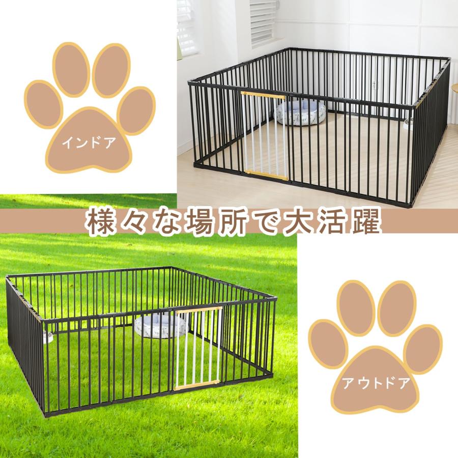 PETTOM ペットサークル 犬 サークルケージ 犬ゲージ 犬ケージ Amazon.co.jp: PETTOM ペットサークル 犬用ケージ 犬ゲージ