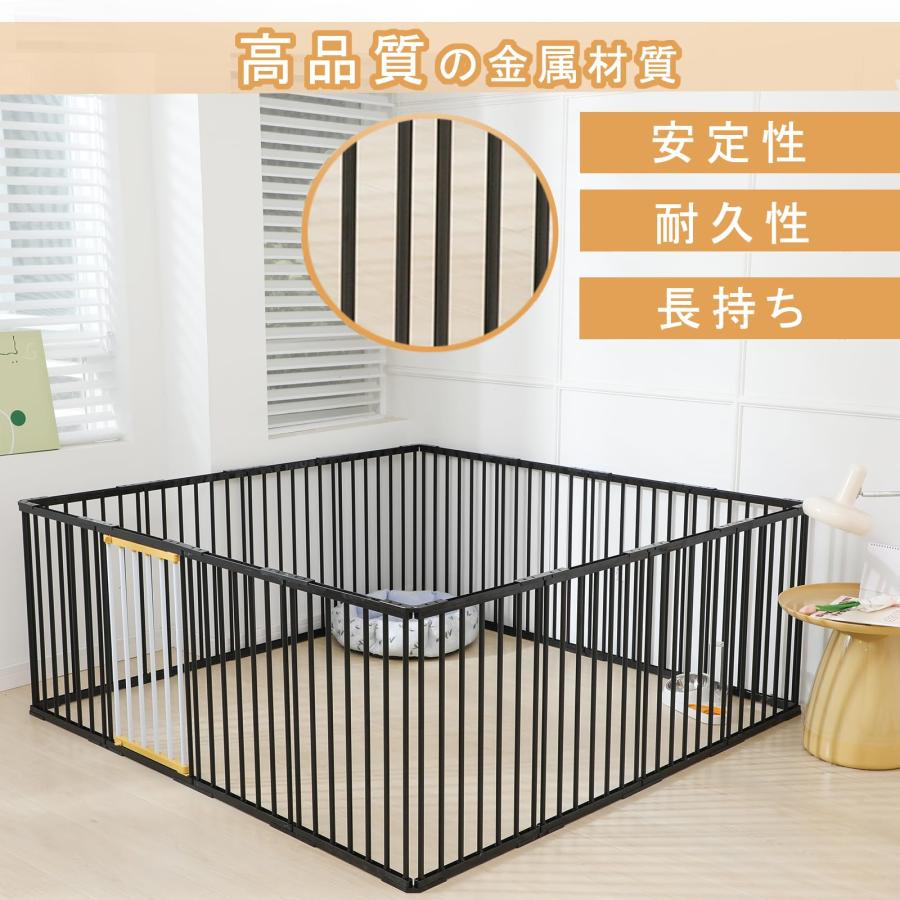 PETTOM ペットサークル 犬 サークルケージ 犬ゲージ 犬ケージ