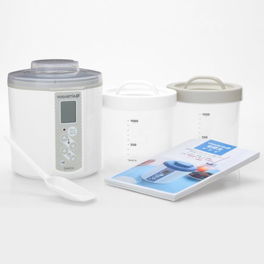 TANICA 温度調節 ヨーグルティアS 1200ml YS-01 Amazon | TANICA 温度調節(25～70℃) ・タイマー・ブザー付