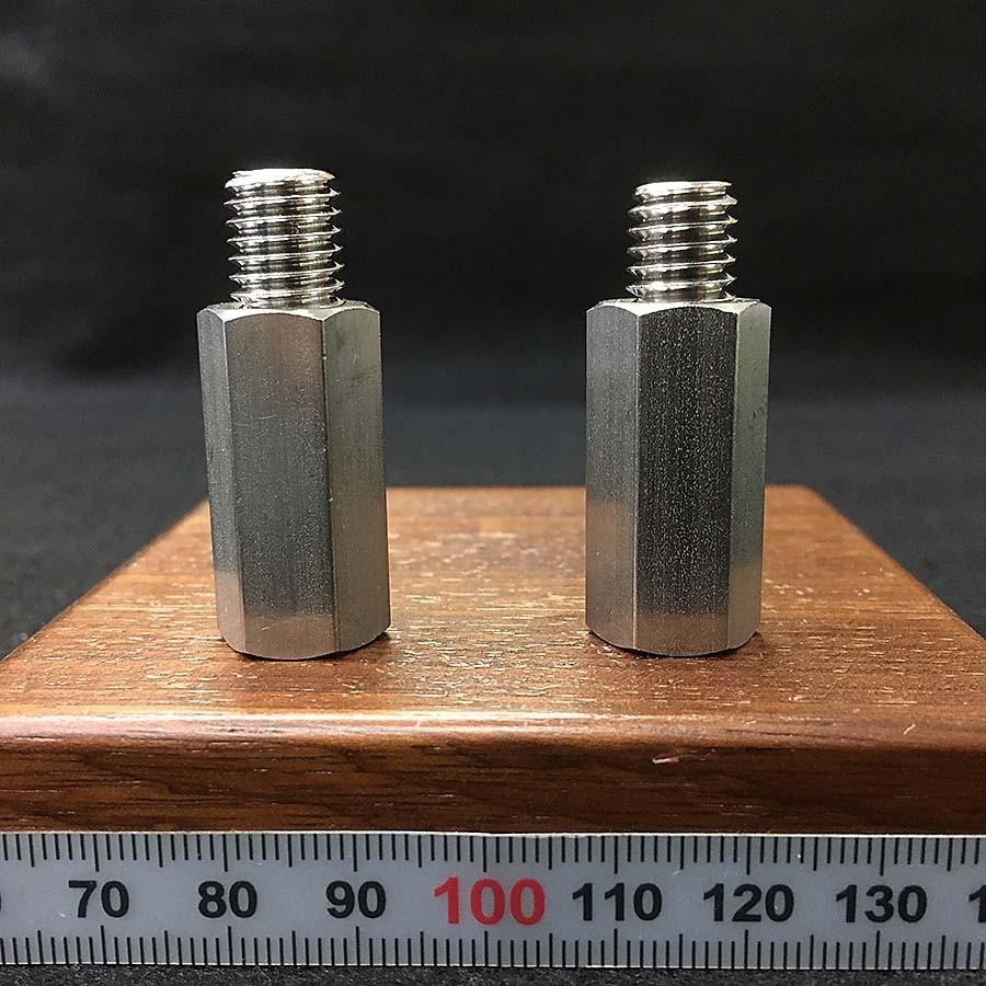 ステンレス 異径 高ナット M10 X Unc3 8 長さ30mm ミリ インチ ネジサイズ変換 0311 01 10 02 ネジの永井 通販 Yahoo ショッピング