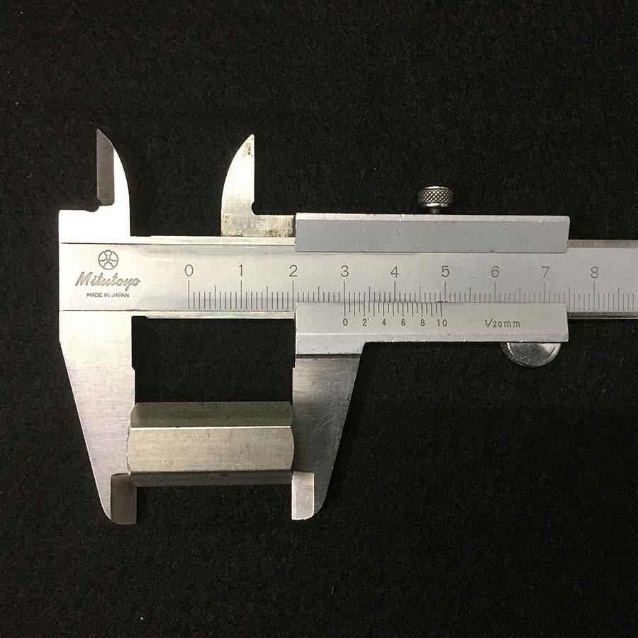 ステンレス 異径 高ナット M10 X Unc3 8 長さ30mm ミリ インチ ネジサイズ変換 0311 01 10 02 ネジの永井 通販 Yahoo ショッピング