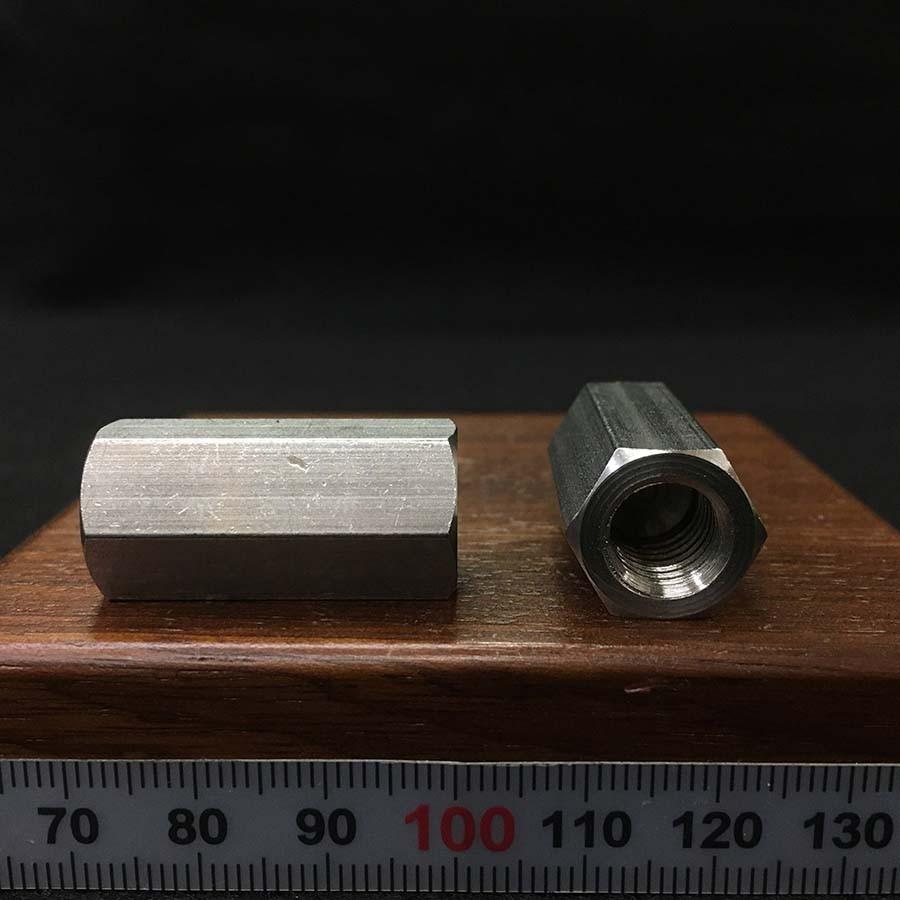 ステンレス 異径 高ナット M10 X Unc3 8 長さ30mm ミリ インチ ネジサイズ変換 0311 01 10 02 ネジの永井 通販 Yahoo ショッピング