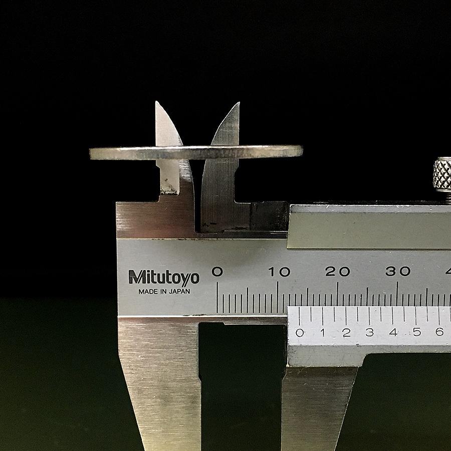 ステンレス 平ワッシャー 1/2インチ用 M12兼用 (内径13.5mm 外径35mm
