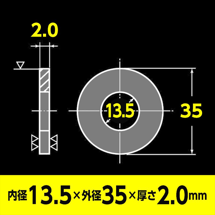 ステンレスカラー内径19ｍｍ×外径35ｍｍ×長さ10ｍｍ×2ケ,厚さ5ｍｍ×2ケ Amazon | スペーサー ステンレス 内径8.2mm 外径10mm バイク用