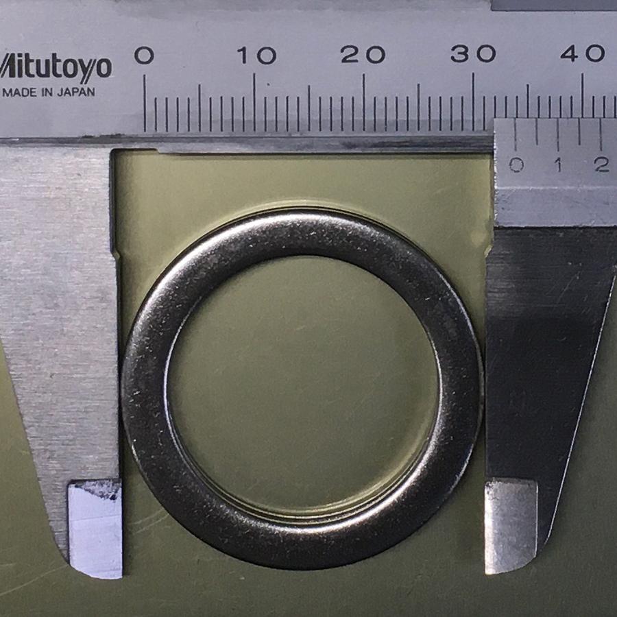 ステンレス 平ワッシャー M24用 (内径25.0mm 外径34mm 厚さ2.0mm ステンレス 平ワッシャー M24用 (内径25.0mm 外径34mm 厚さ2.0mm