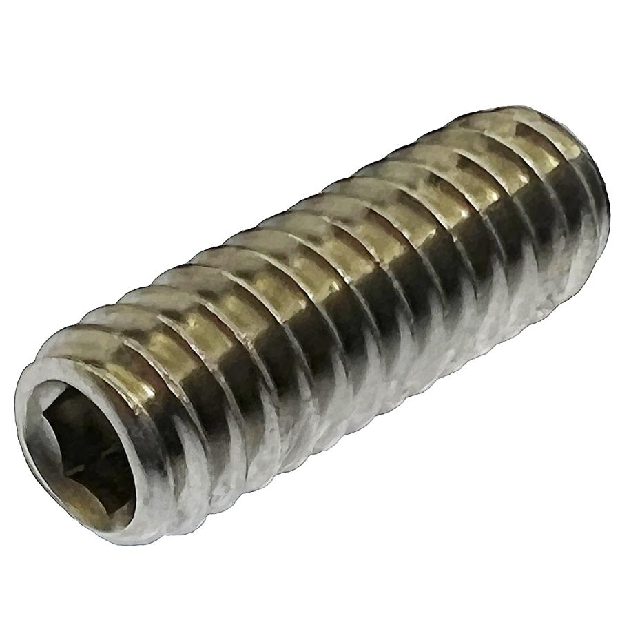 ホーローセット クボミ先 UNC 1/4-20山 × 長さ 3/4インチ 2個入