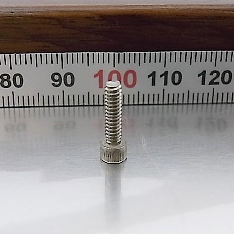 インチ キャップ ボルト UNC ＃4-40山 x 長さ 7/16インチ ステンレス