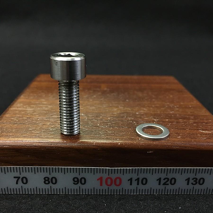 アルパ用　ジャベ (Llave)　ステンレス製 八幡ねじ ステンレス キャップボルト M6×10mm P1．0 4本入