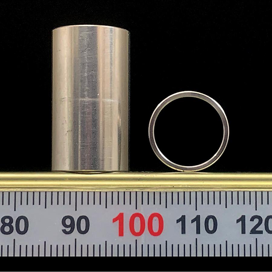 ステンレスカラー内径19ｍｍ×外径35ｍｍ×長さ10ｍｍ×2ケ,厚さ5ｍｍ×2ケ Amazon | ネジの永井 スペーサー ステンレス 内径10.2mm 外径