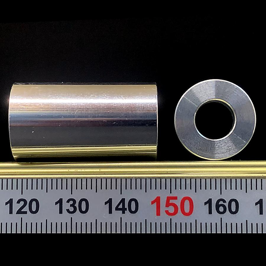 アルミ スペーサー M8 用 内径8.2mm 外径17mm 長さ30mm 2個入