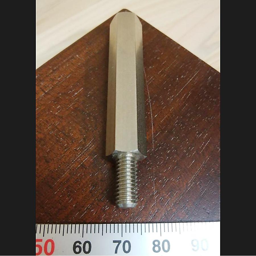 ステンレス 六角 つなぎ スペーサー オネジ-メネジ 2個入 M6