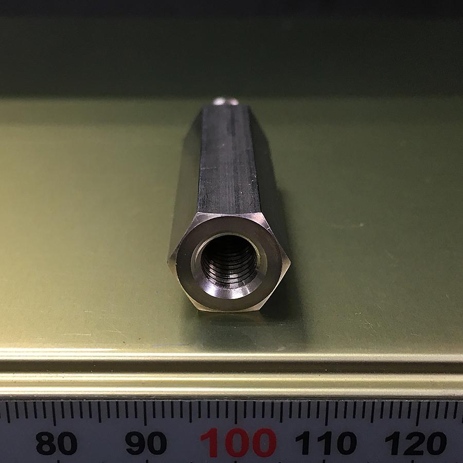 ステンレス 六角 つなぎ スペーサー オネジ-メネジ 1個入 M8 ステンレス 六角 つなぎ スペーサー オネジ-メネジ 1個入 M8