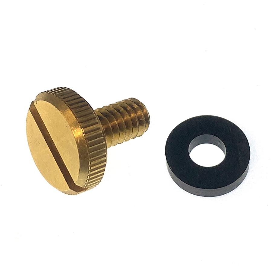 ハーレー用 シートボルト UNC 1/4-20山 長さ10mm 2個入 真鍮製 ハーレー用 シートボルト UNC 1/4-20山 長さ10mm 2個入 真鍮製