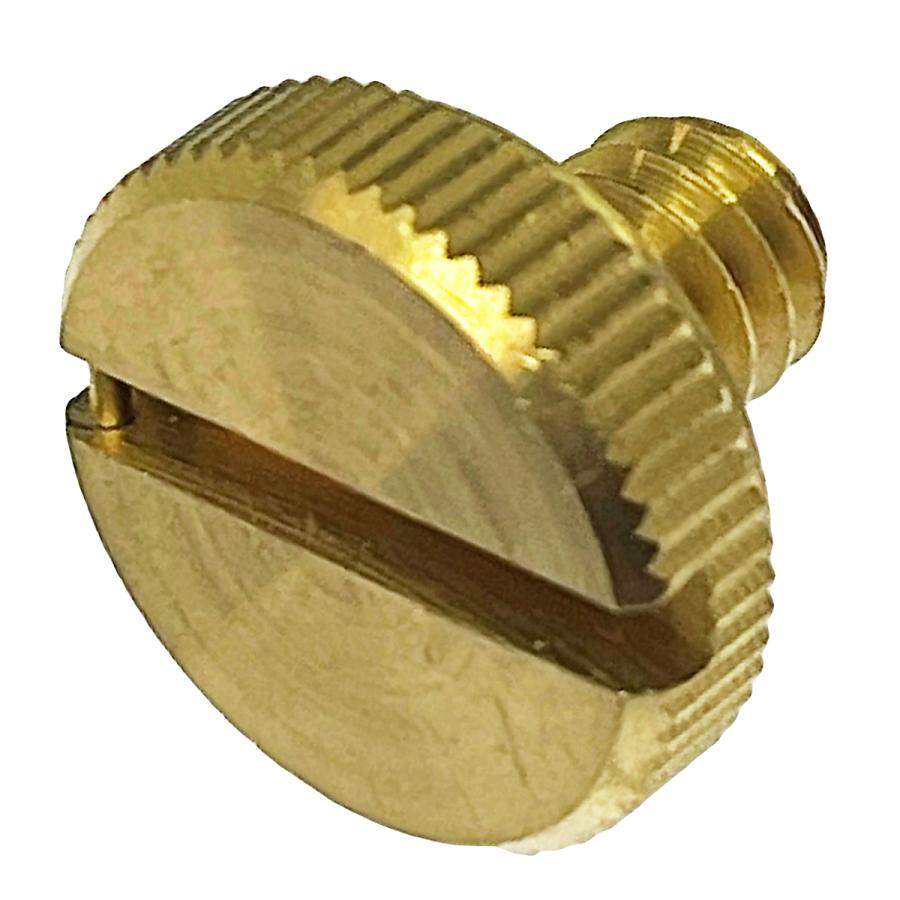 真鍮製 カメラ固定ネジ 平頭 スリ割コイン (-) 1個入 UNC1/4-20山 長さ8mm : ネジの永井 - 通販 - Yahoo!ショッピング