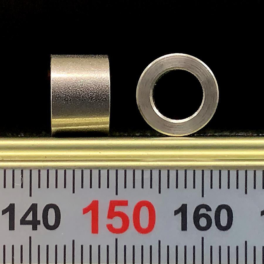 ステンレスカラー内径19ｍｍ×外径35ｍｍ×長さ10ｍｍ×2ケ,厚さ5ｍｍ×2ケ Amazon | ネジの永井 スペーサー ステンレス 内径10.2mm 外径