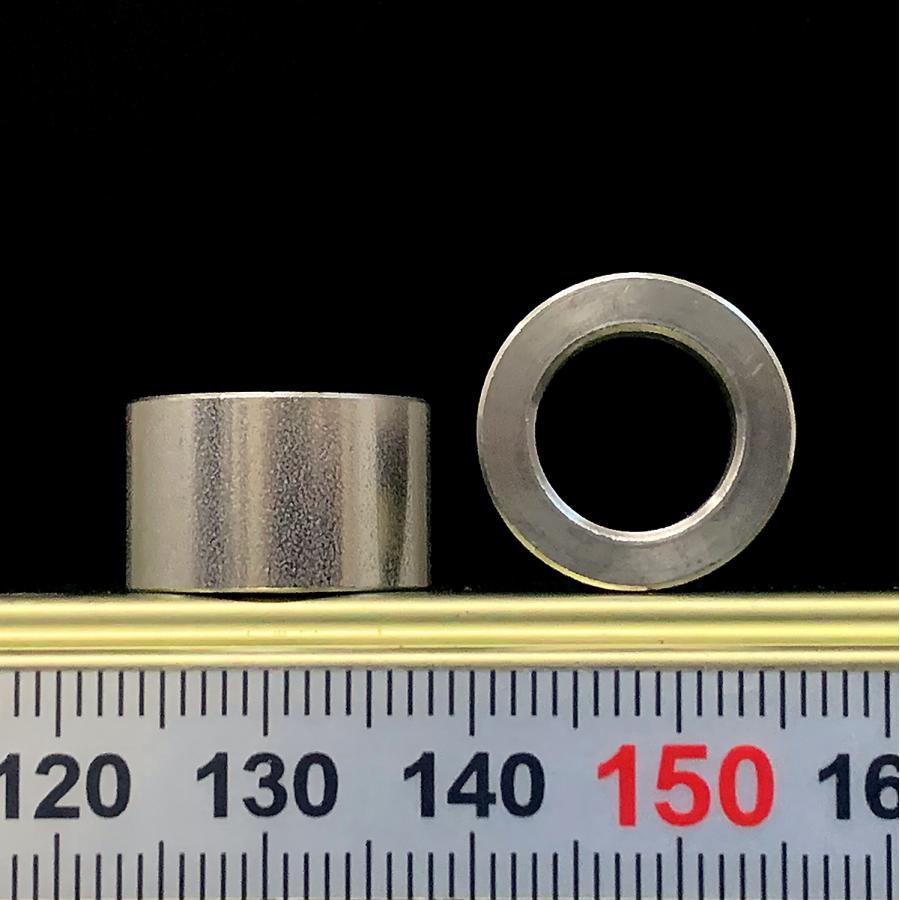 ステンレスカラー内径19ｍｍ×外径35ｍｍ×長さ10ｍｍ×2ケ,厚さ5ｍｍ×2ケ スペーサー ステンレス M10 用 内径10.2mm 外径30mm 長さ10mm 2