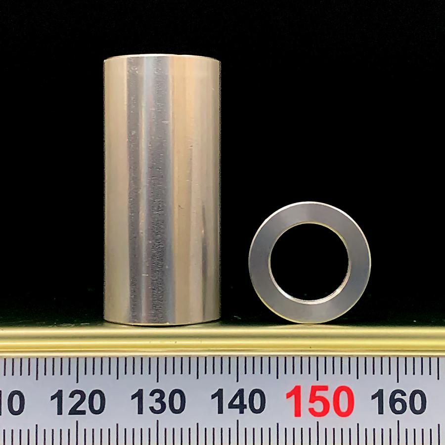 ステンレススペーサーカラー内径mm×外径25mm×厚さ8mm×2個等　合計6点 ステンレススペーサーカラー内径mm×外径25mm×厚さ8mm×2個