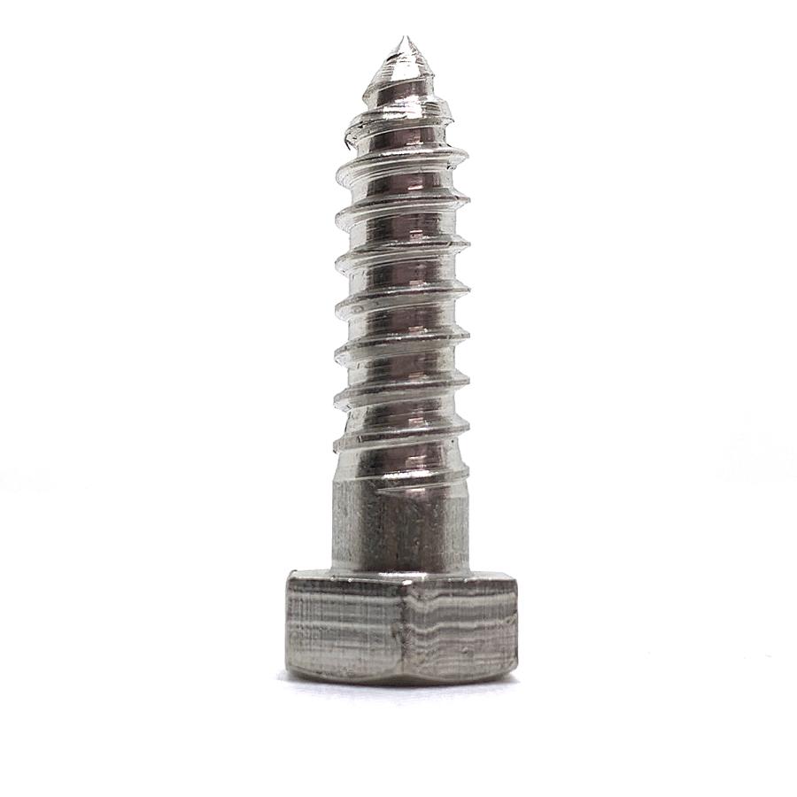 ステンレス 六角コーチ ボルト ワッシャー付 2個セット (太さ12mm 長さ