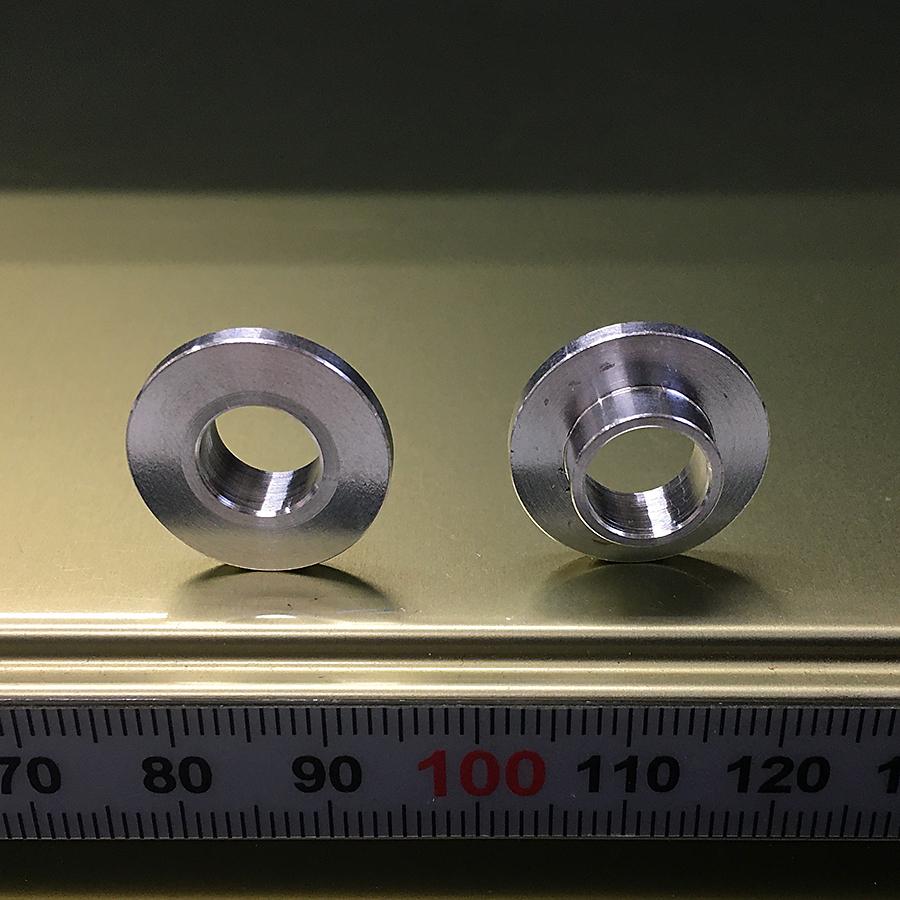 フランジ ブッシュ アルミ 内径8mm 外径10mm 高さ6mm フランジ外径17.6