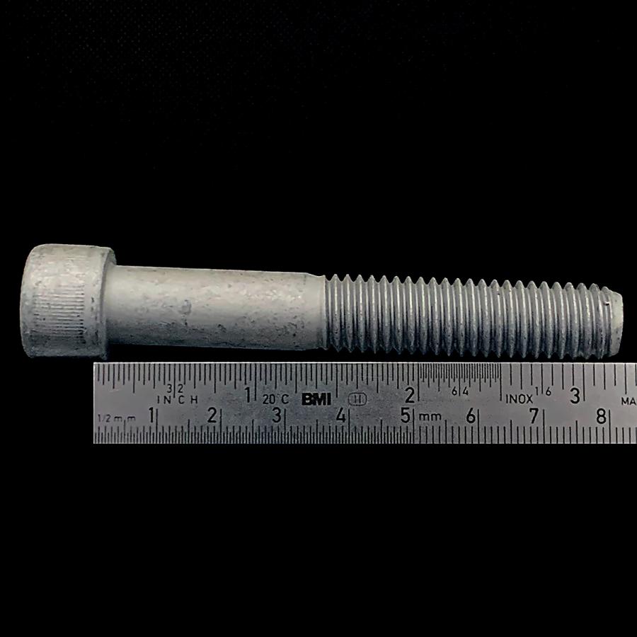 ハーレー用 鉄 SCM435／SFA特殊防錆コート インチ キャップボルト UNC 1/2-13山 x 長さ 3-1/4インチ 1本入 強度 ...