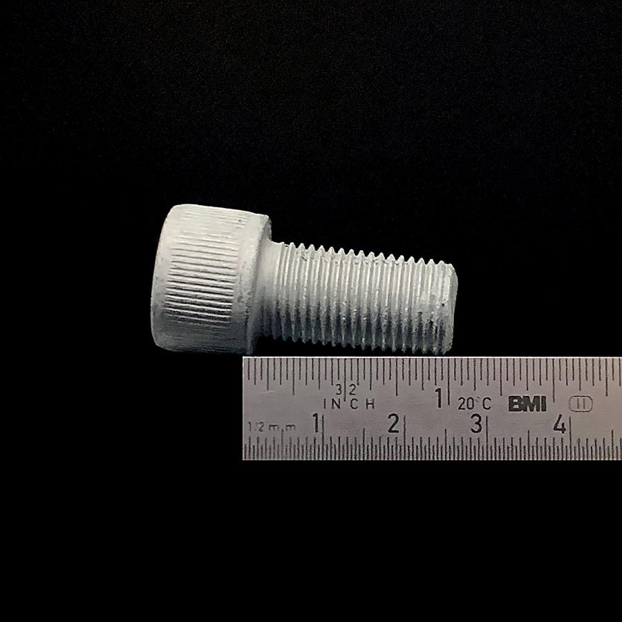 ハーレー用 鉄 SCM435／SFA特殊防錆コート インチ キャップボルト UNF 1/2-20山 x 長さ 1インチ 1本入 強度12.9 ...