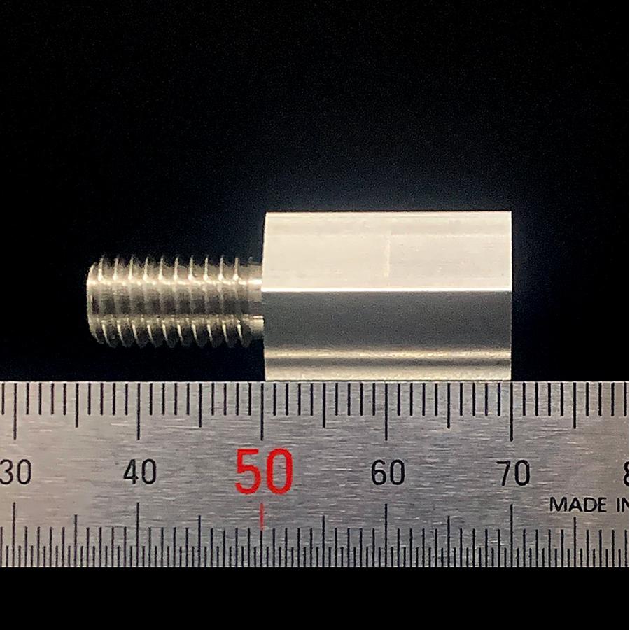 ステンレス ネジ径変換 六角 つなぎ スペーサー 1個入 (オネジ