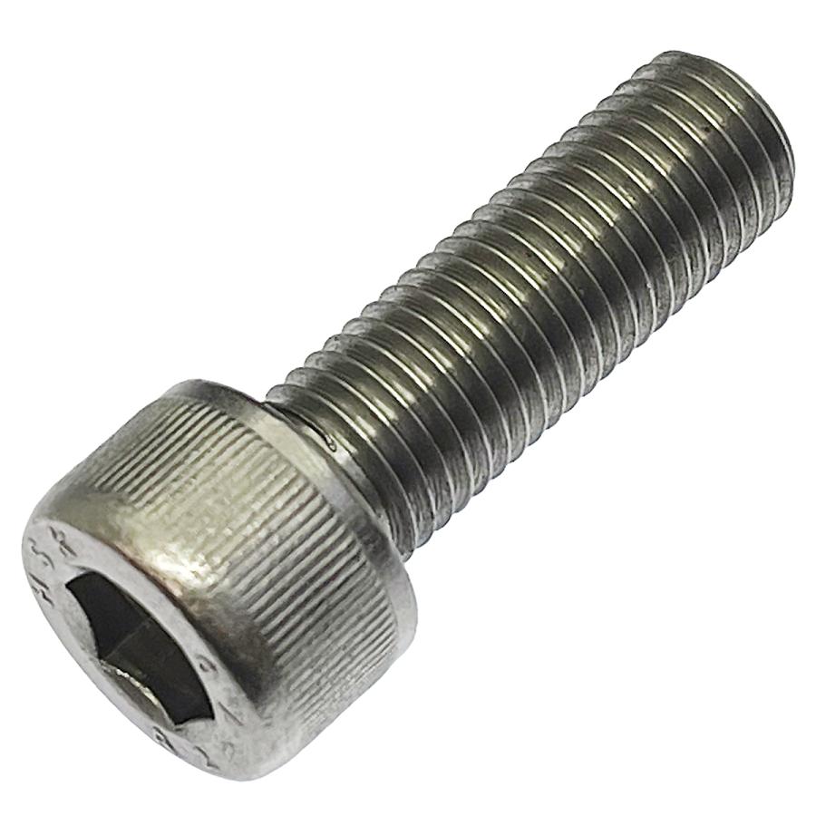 左ネジ 六角穴付 キャップ ボルト ステンレス M10-ピッチ1.25 × 長さ30mm 1個入 オートバイ スクーター バックミラー用 逆 ...