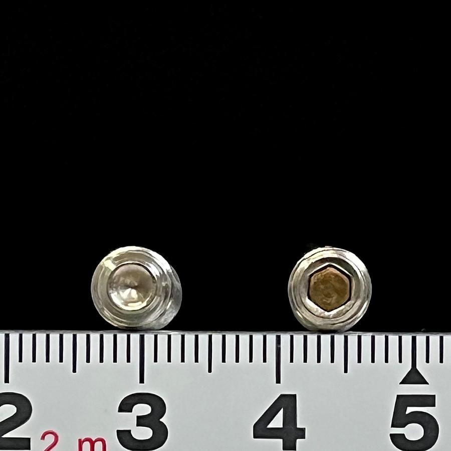 ホーローセット クボミ先 UNF 1/4-28山 × 長さ 5/8 インチ 2個入