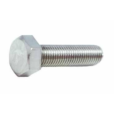 六角ボルト（全ねじ（細目 8X25(ホソメ 鉄 クロメート