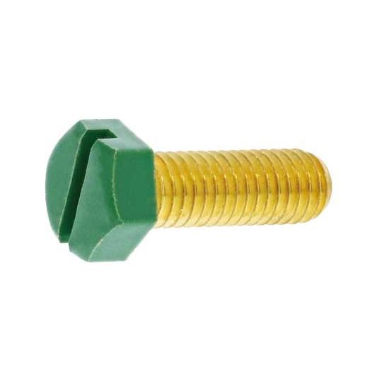 （−）グリーンボルト 10X16(ゼン 黄銅 ニッケル