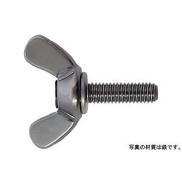 冷間蝶ボルト（１種）　 10X25　鉄　三価ホワイト　【70本入】